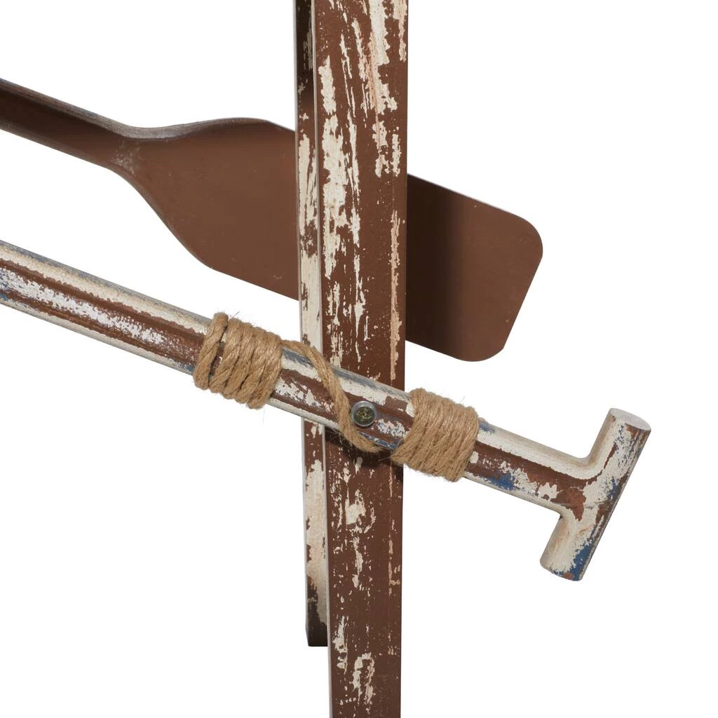 Best Sale ✔️ 49" Light Brown Wood Coastal Accent Table by Ivory and Iris 🥰 4 Best Sale ✔️ 49" Light Brown Wood Coastal Accent Table by Ivory and Iris 🥰 - Image 4