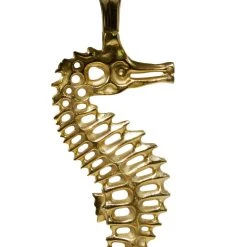 Hot Sale 😍 28" Gold Aluminum Coastal Accent Table by Ivory and Iris ✨ -Cheap Ivory and Iris Store D400123S 4