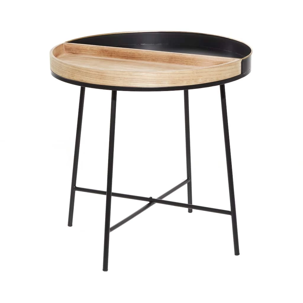 Deals π₯ 22" Black Metal Contemporary Accent Table by Ivory and Iris 𧨠1 Deals π₯ 22" Black Metal Contemporary Accent Table by Ivory and Iris π§¨