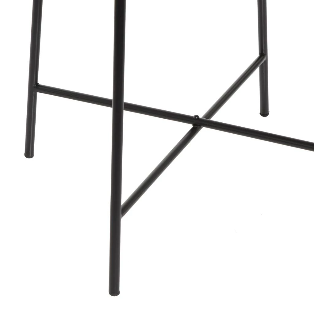 Deals π₯ 22" Black Metal Contemporary Accent Table by Ivory and Iris 𧨠5 Deals π₯ 22" Black Metal Contemporary Accent Table by Ivory and Iris 𧨠- Image 5