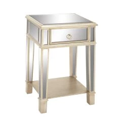 Best deal β 27" Beige Chinese Fir Glam Accent Table by Ivory and Iris π€© 8 Best deal β 27" Beige Chinese Fir Glam Accent Table by Ivory and Iris π€© -Cheap Ivory and Iris Store D400134S 3