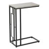 Top 10 ✨ 10" Black Contemporary Compact Accent Table by Ivory and Iris 🔔