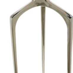 Best reviews of ✔️ 13" Contemporary Round Silver Raised Edge Accent Table by Ivory and Iris ⌛ -Cheap Ivory and Iris Store D400159S 3