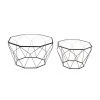 Wholesale ❤️ Black Contemporary Geometric Accent Table Set by Ivory and Iris 🎉