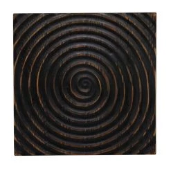 Best deal ⭐ 19" Black Rustic Wood Accent Table by Ivory and Iris 👍 -Cheap Ivory and Iris Store D400168S 3