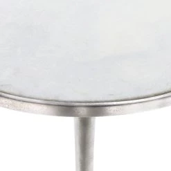 Deals 🧨 21" Gray Stone Contemporary Accent Table by Ivory and Iris 👏 -Cheap Ivory and Iris Store D400195S 4
