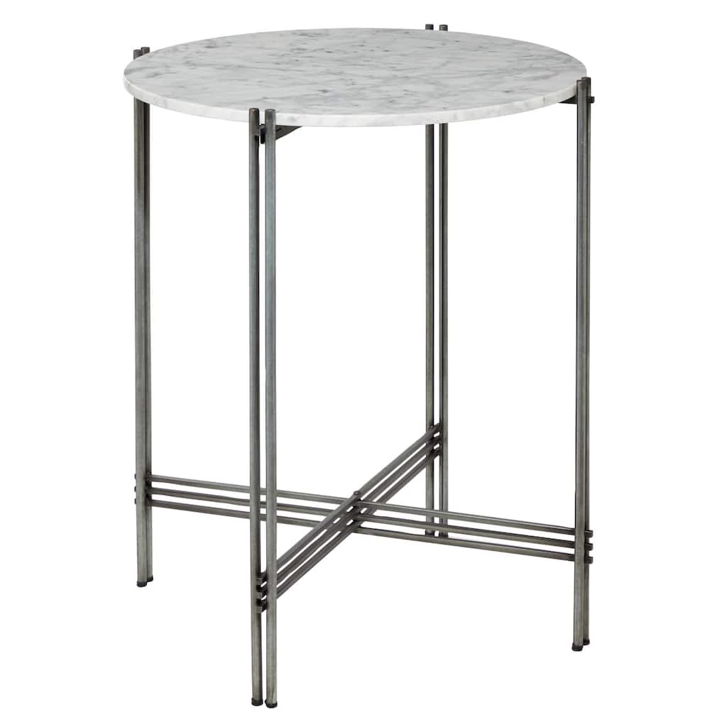Discount π Black Contemporary Marble Accent Table, 28" x 26" by Ivory and Iris π 1 Discount π Black Contemporary Marble Accent Table, 28" x 26" by Ivory and Iris π