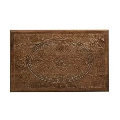 Hot Sale ✔️ White Mango Wood Farmhouse Accent Table, 24" x 22" x 14" by Ivory and Iris 👍 -Cheap Ivory and Iris Store D400227S 6