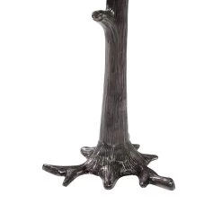 Coupon 😀 Silver Contemporary Aluminum Accent Table, 22" x 18" by Ivory and Iris 🤩 -Cheap Ivory and Iris Store D400230S 4