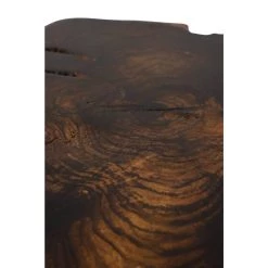 Flash Sale 🥰 Brown Iron and Wood Contemporary Accent Table, 18" x 22" x 23" by Ivory and Iris ⭐ -Cheap Ivory and Iris Store D400240S 5