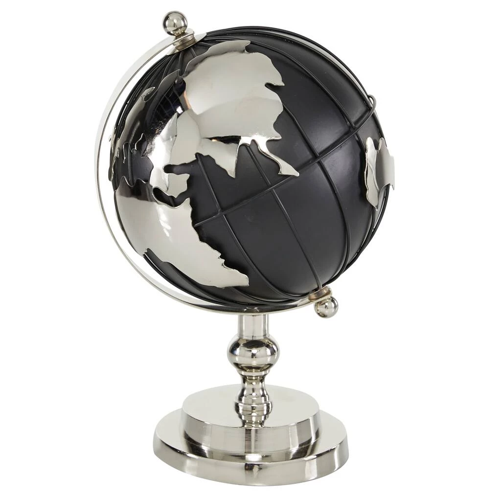 Brand new β 11" Aluminum & Iron Contemporary Globe by Ivory and Iris π 1 Brand new β 11" Aluminum & Iron Contemporary Globe by Ivory and Iris π