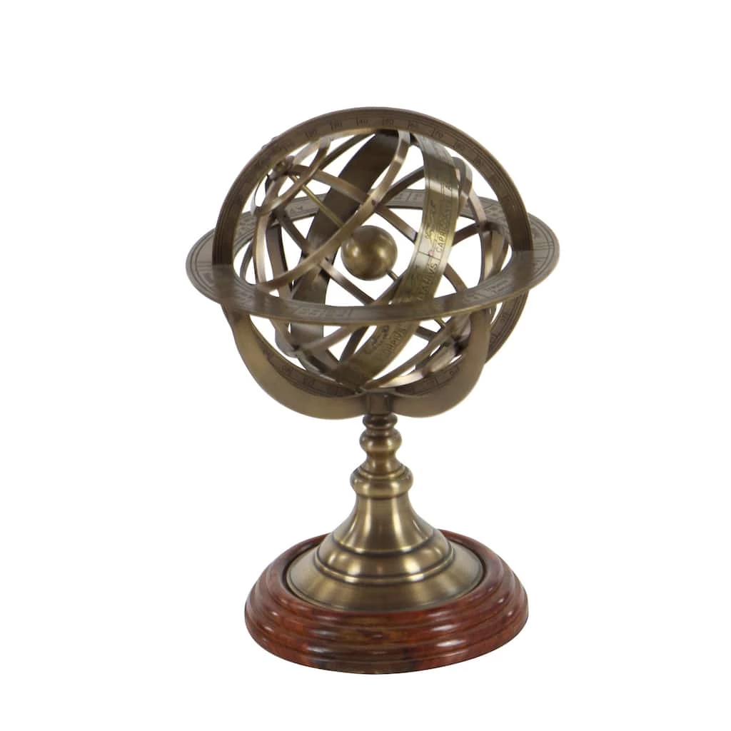 Best Sale π― 11" Brass Coastal Globe by Ivory and Iris π₯° 3 Best Sale π― 11" Brass Coastal Globe by Ivory and Iris π₯° - Image 3