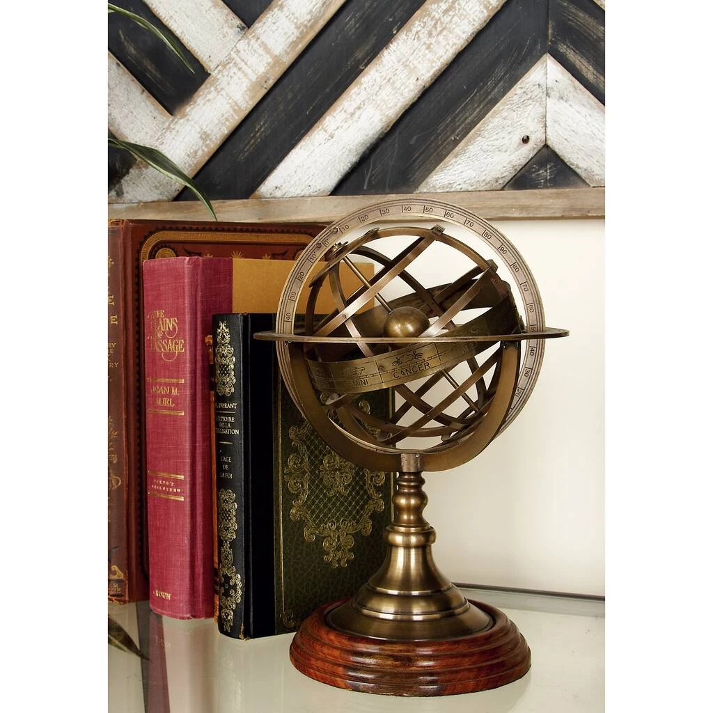 Best Sale π― 11" Brass Coastal Globe by Ivory and Iris π₯° 9 Best Sale π― 11" Brass Coastal Globe by Ivory and Iris π₯° - Image 9