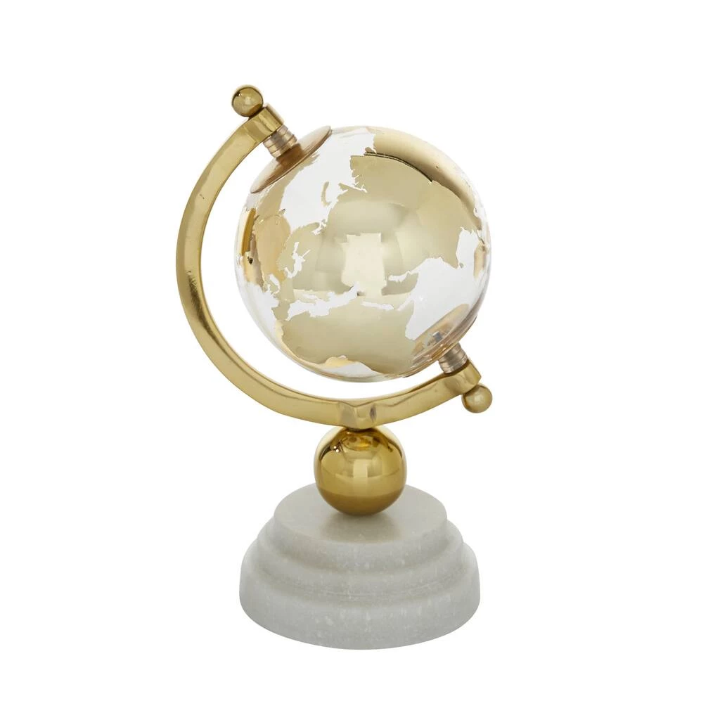 Budget ⌛ 11" Gold Ceramic Glam Globe by Ivory and Iris ⌛ 1 Budget ⌛ 11" Gold Ceramic Glam Globe by Ivory and Iris ⌛
