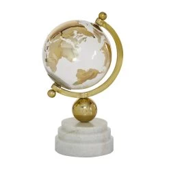 Budget ⌛ 11" Gold Ceramic Glam Globe by Ivory and Iris ⌛ 11 Budget ⌛ 11" Gold Ceramic Glam Globe by Ivory and Iris ⌛ -Cheap Ivory and Iris Store D400295S 5