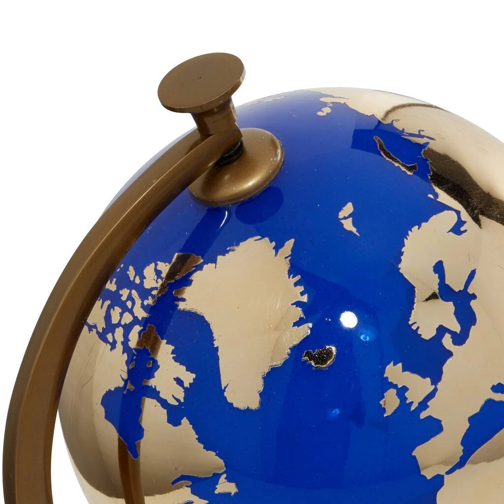 Best Sale π€© 13" Blue Ceramic Modern Globe by Ivory and Iris π 4 Best Sale π€© 13" Blue Ceramic Modern Globe by Ivory and Iris π - Image 4