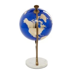 Best Sale π€© 13" Blue Ceramic Modern Globe by Ivory and Iris π 13 Best Sale π€© 13" Blue Ceramic Modern Globe by Ivory and Iris π -Cheap Ivory and Iris Store D400329S 6