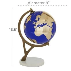 Best Sale π€© 13" Blue Ceramic Modern Globe by Ivory and Iris π 14 Best Sale π€© 13" Blue Ceramic Modern Globe by Ivory and Iris π -Cheap Ivory and Iris Store D400329S 7