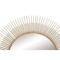 Brand new π 36" Gold Modern Metal Wall Mirror by Ivory and Iris π 8 Brand new π 36" Gold Modern Metal Wall Mirror by Ivory and Iris π -Cheap Ivory and Iris Store D400396S 3