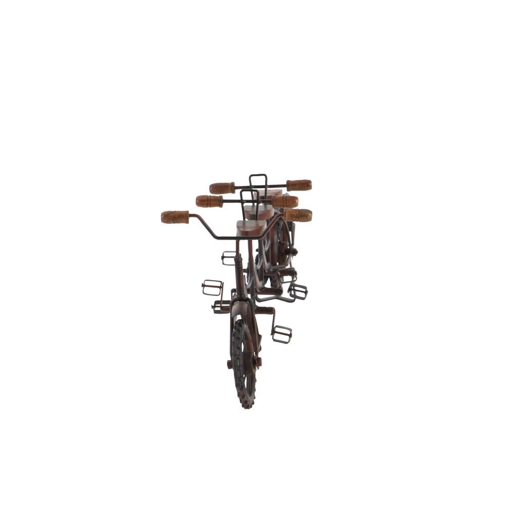 Best Sale ✨ 20" Brown Metal Vintage Bicycle Sculpture by Ivory and Iris 🔥 4 Best Sale ✨ 20" Brown Metal Vintage Bicycle Sculpture by Ivory and Iris 🔥 - Image 4