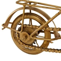 Best deal βοΈ 11" Gold Metal Vintage Bicycle Sculpture by Ivory and Iris π 11 Best deal βοΈ 11" Gold Metal Vintage Bicycle Sculpture by Ivory and Iris π -Cheap Ivory and Iris Store D400454S 4