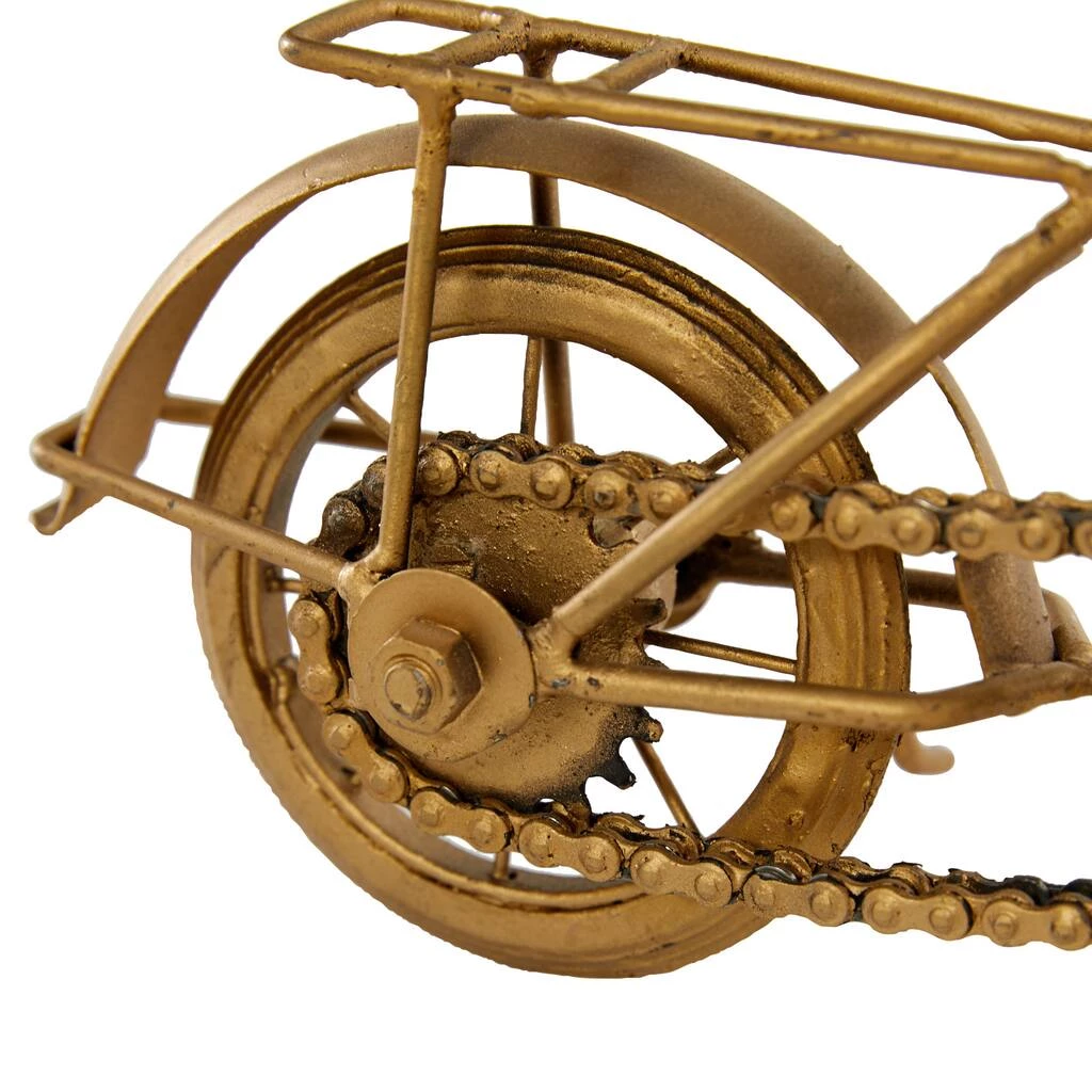 Best deal βοΈ 11" Gold Metal Vintage Bicycle Sculpture by Ivory and Iris π 4 Best deal βοΈ 11" Gold Metal Vintage Bicycle Sculpture by Ivory and Iris π - Image 4