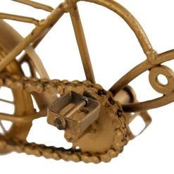 Best deal βοΈ 11" Gold Metal Vintage Bicycle Sculpture by Ivory and Iris π 12 Best deal βοΈ 11" Gold Metal Vintage Bicycle Sculpture by Ivory and Iris π -Cheap Ivory and Iris Store D400454S 5