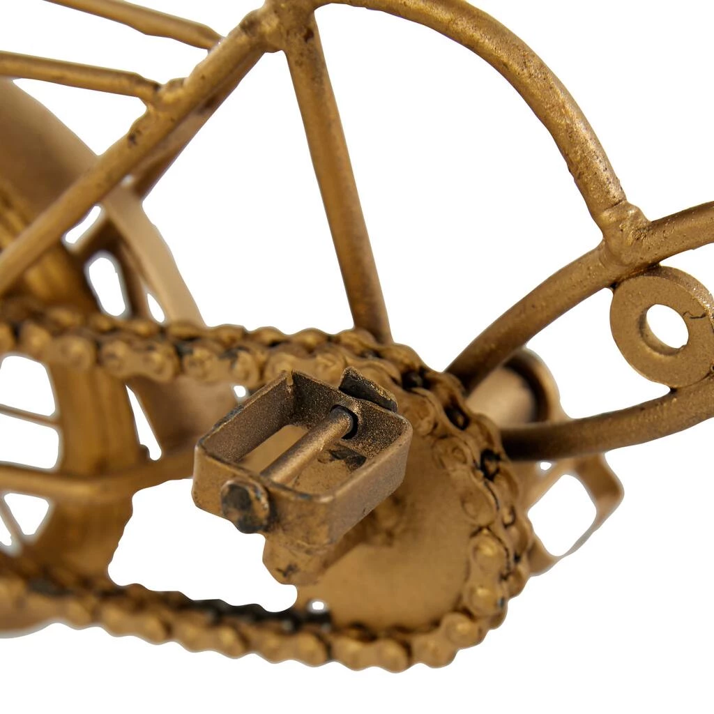 Best deal βοΈ 11" Gold Metal Vintage Bicycle Sculpture by Ivory and Iris π 5 Best deal βοΈ 11" Gold Metal Vintage Bicycle Sculpture by Ivory and Iris π - Image 5
