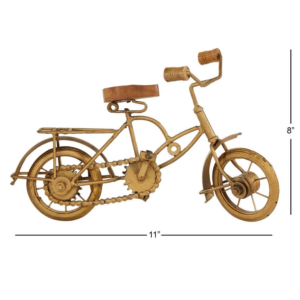 Best deal βοΈ 11" Gold Metal Vintage Bicycle Sculpture by Ivory and Iris π 7 Best deal βοΈ 11" Gold Metal Vintage Bicycle Sculpture by Ivory and Iris π - Image 7