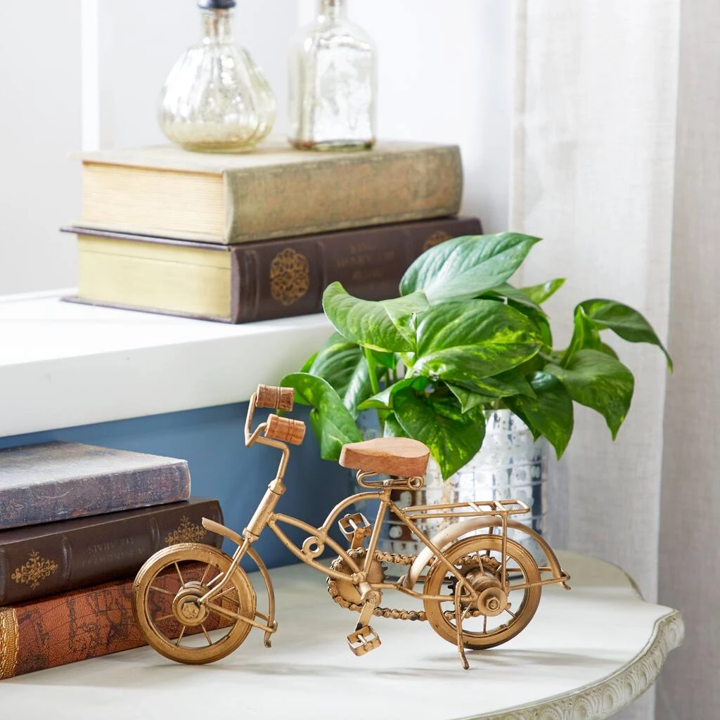 Best deal βοΈ 11" Gold Metal Vintage Bicycle Sculpture by Ivory and Iris π 8 Best deal βοΈ 11" Gold Metal Vintage Bicycle Sculpture by Ivory and Iris π - Image 8