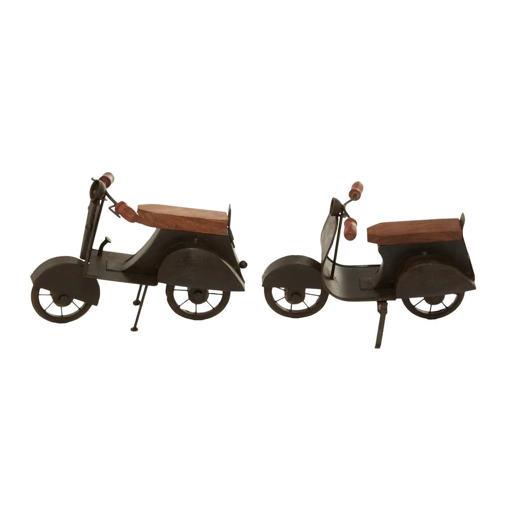 Best deal π Brown Metal Contemporary Motorcycle Sculpture Set by Ivory and Iris π 3 Best deal π Brown Metal Contemporary Motorcycle Sculpture Set by Ivory and Iris π - Image 3