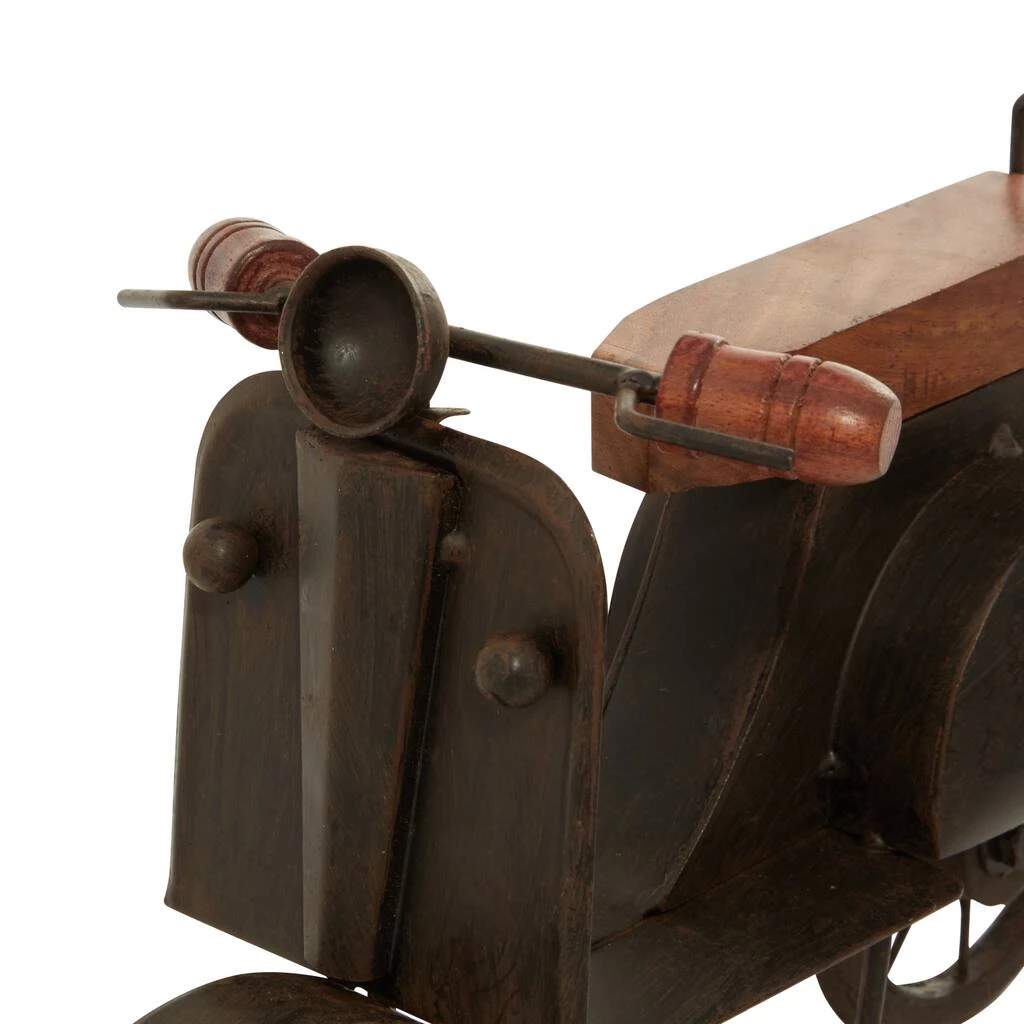 Best deal π Brown Metal Contemporary Motorcycle Sculpture Set by Ivory and Iris π 4 Best deal π Brown Metal Contemporary Motorcycle Sculpture Set by Ivory and Iris π - Image 4