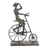 Best Sale 🌟 13" Bronze Polystone Traditional Bicycle Sculpture by Ivory and Iris 😉