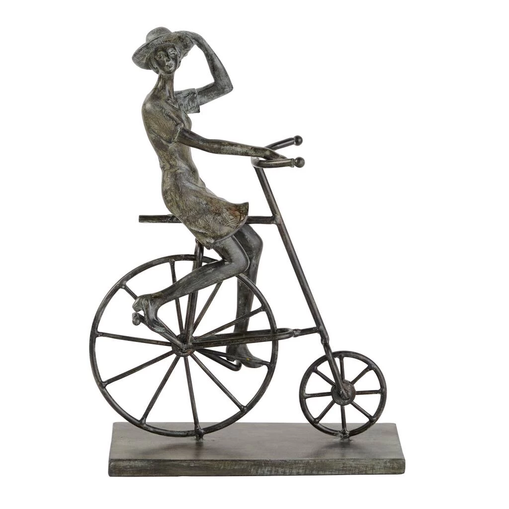 Best Sale π 13" Bronze Polystone Traditional Bicycle Sculpture by Ivory and Iris π 1 Best Sale π 13" Bronze Polystone Traditional Bicycle Sculpture by Ivory and Iris π