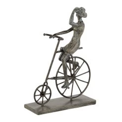 Best Sale π 13" Bronze Polystone Traditional Bicycle Sculpture by Ivory and Iris π 8 Best Sale π 13" Bronze Polystone Traditional Bicycle Sculpture by Ivory and Iris π -Cheap Ivory and Iris Store D400462S 3