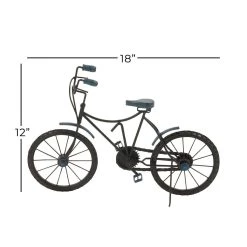 Brand new β¨ 18" Blue Metal and Wood Vintage Bicycle Sculpture by Ivory and Iris π 20 Brand new β¨ 18" Blue Metal and Wood Vintage Bicycle Sculpture by Ivory and Iris π -Cheap Ivory and Iris Store D400464S 10