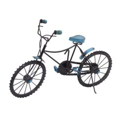 Brand new β¨ 18" Blue Metal and Wood Vintage Bicycle Sculpture by Ivory and Iris π 14 Brand new β¨ 18" Blue Metal and Wood Vintage Bicycle Sculpture by Ivory and Iris π -Cheap Ivory and Iris Store D400464S 4