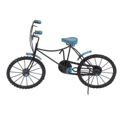 Brand new β¨ 18" Blue Metal and Wood Vintage Bicycle Sculpture by Ivory and Iris π 15 Brand new β¨ 18" Blue Metal and Wood Vintage Bicycle Sculpture by Ivory and Iris π -Cheap Ivory and Iris Store D400464S 5