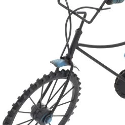 Brand new β¨ 18" Blue Metal and Wood Vintage Bicycle Sculpture by Ivory and Iris π 17 Brand new β¨ 18" Blue Metal and Wood Vintage Bicycle Sculpture by Ivory and Iris π -Cheap Ivory and Iris Store D400464S 7