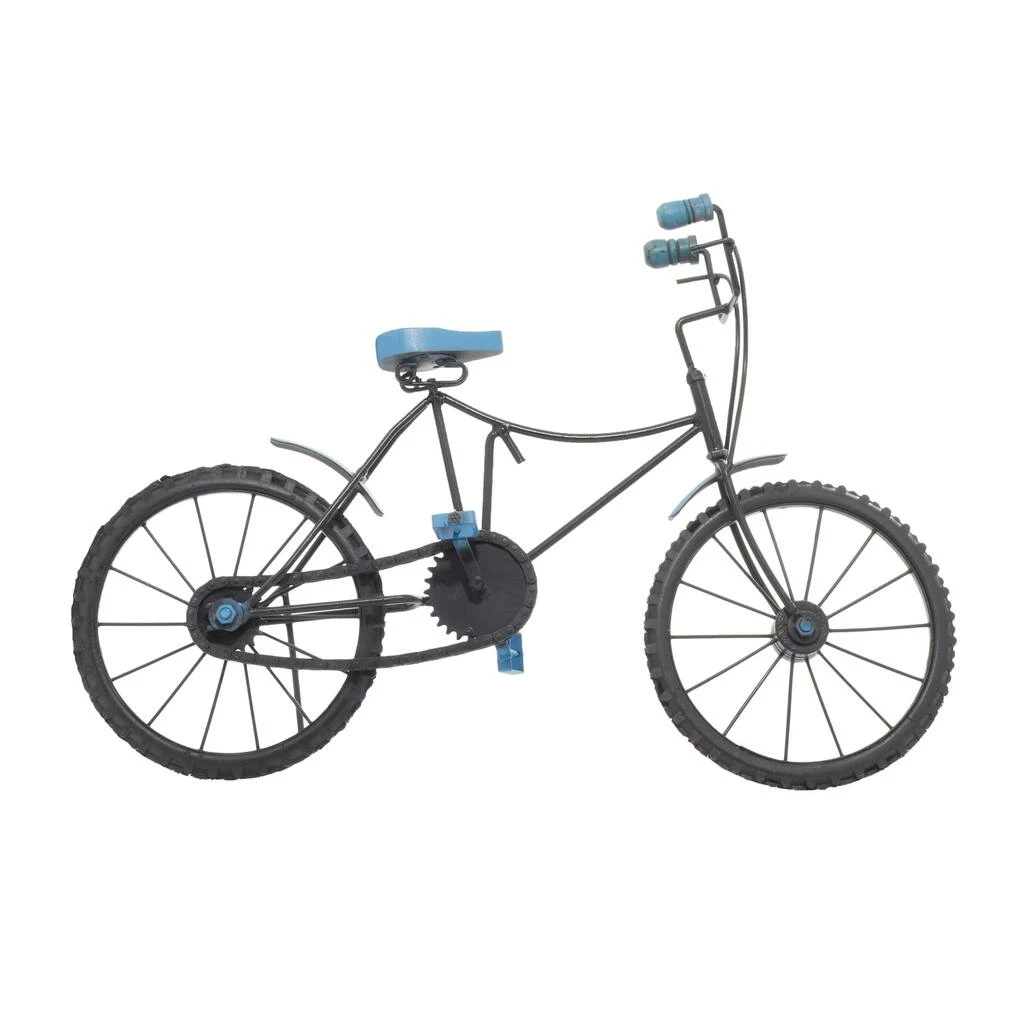 Brand new β¨ 18" Blue Metal and Wood Vintage Bicycle Sculpture by Ivory and Iris π 8 Brand new β¨ 18" Blue Metal and Wood Vintage Bicycle Sculpture by Ivory and Iris π - Image 8