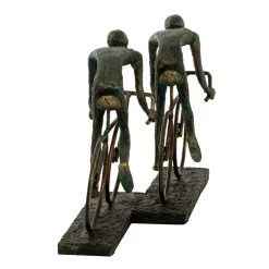 Best Sale π 16" Bronze Polystone Cyclists Sculpture by Ivory and Iris π― 11 Best Sale π 16" Bronze Polystone Cyclists Sculpture by Ivory and Iris π― -Cheap Ivory and Iris Store D400470S 5