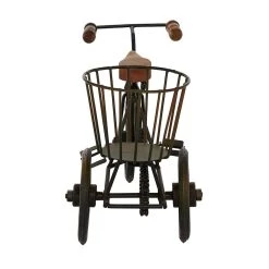Best Sale ✔️ 12" Vintage Brown Metal & Wood Tricycle Sculpture by Ivory and Iris ✔️ 11 Best Sale ✔️ 12" Vintage Brown Metal & Wood Tricycle Sculpture by Ivory and Iris ✔️ -Cheap Ivory and Iris Store D400480S 3