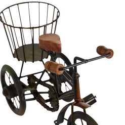 Best Sale ✔️ 12" Vintage Brown Metal & Wood Tricycle Sculpture by Ivory and Iris ✔️ 14 Best Sale ✔️ 12" Vintage Brown Metal & Wood Tricycle Sculpture by Ivory and Iris ✔️ -Cheap Ivory and Iris Store D400480S 6