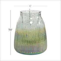 Promo π 7" Multicolored Glass Contemporary Candlestick Holder by Ivory and Iris β¨ 12 Promo π 7" Multicolored Glass Contemporary Candlestick Holder by Ivory and Iris β¨ -Cheap Ivory and Iris Store D400494S 6