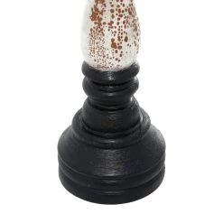 Hot Sale 🧨 16" Black & White Wood Farmhouse Candlestick Holder Set by Ivory and Iris ❤️ 12 Hot Sale 🧨 16" Black & White Wood Farmhouse Candlestick Holder Set by Ivory and Iris ❤️ -Cheap Ivory and Iris Store D400497S 5