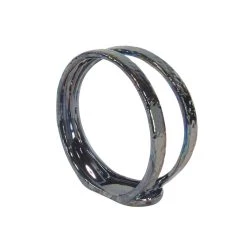 Buy 💯 14" Silver Ceramic Glam Candlestick Holder Set by Ivory and Iris 😉 -Cheap Ivory and Iris Store D400502S 5