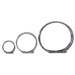 Buy 💯 14" Silver Ceramic Glam Candlestick Holder Set by Ivory and Iris 😉 -Cheap Ivory and Iris Store D400502S 8