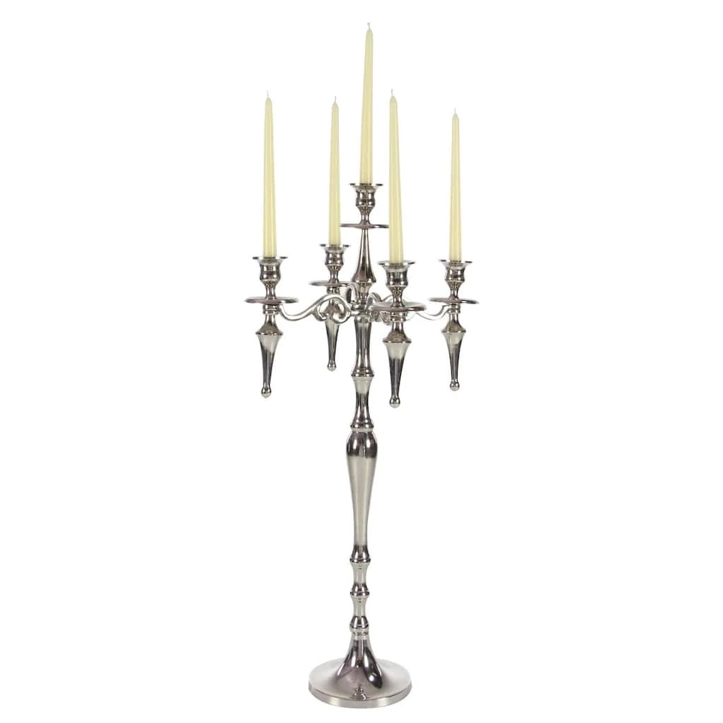 Best deal π Silver Aluminum Traditional Candlestick Holders, 33x16x16" by Ivory and Iris π 1 Best deal π Silver Aluminum Traditional Candlestick Holders, 33x16x16" by Ivory and Iris π