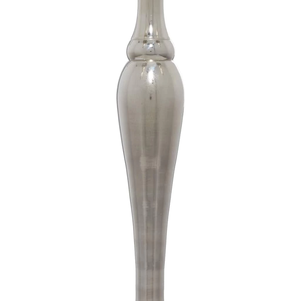 Best deal π Silver Aluminum Traditional Candlestick Holders, 33x16x16" by Ivory and Iris π 4 Best deal π Silver Aluminum Traditional Candlestick Holders, 33x16x16" by Ivory and Iris π - Image 4