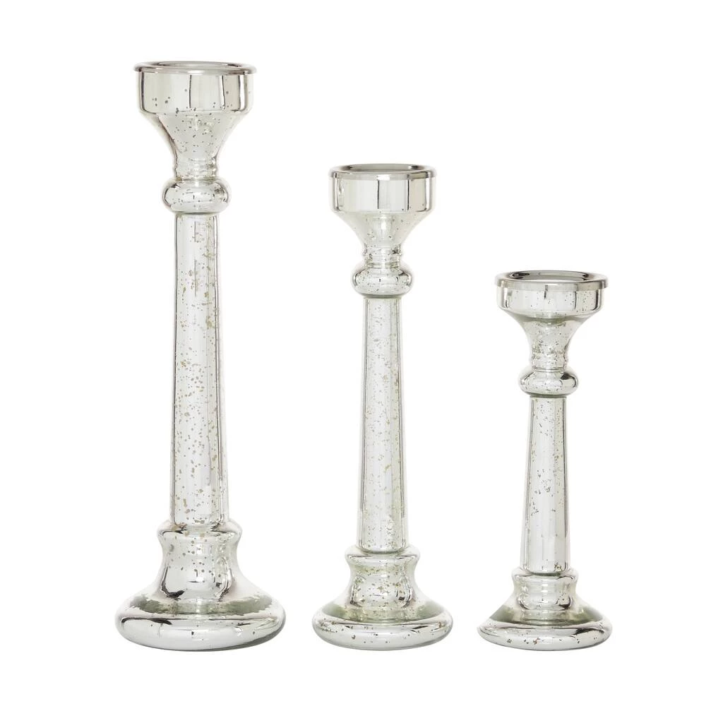 Cheapest π Silver Glass Vintage Candle Holder Set by Ivory and Iris π₯° 2 Cheapest π Silver Glass Vintage Candle Holder Set by Ivory and Iris π₯° - Image 2
